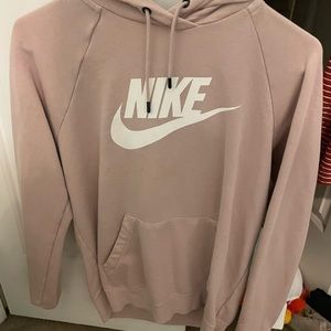 pink nike hoodie